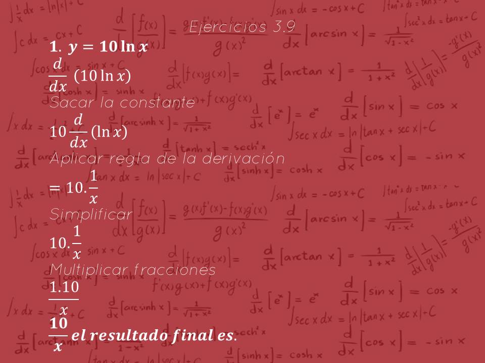 Ejercicio 3.9.1