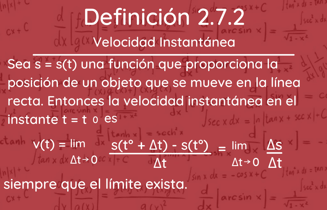 Definicion 2.7.2