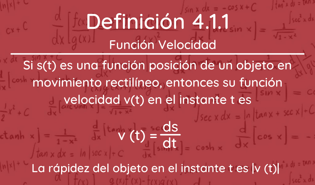Definición 4.1.1