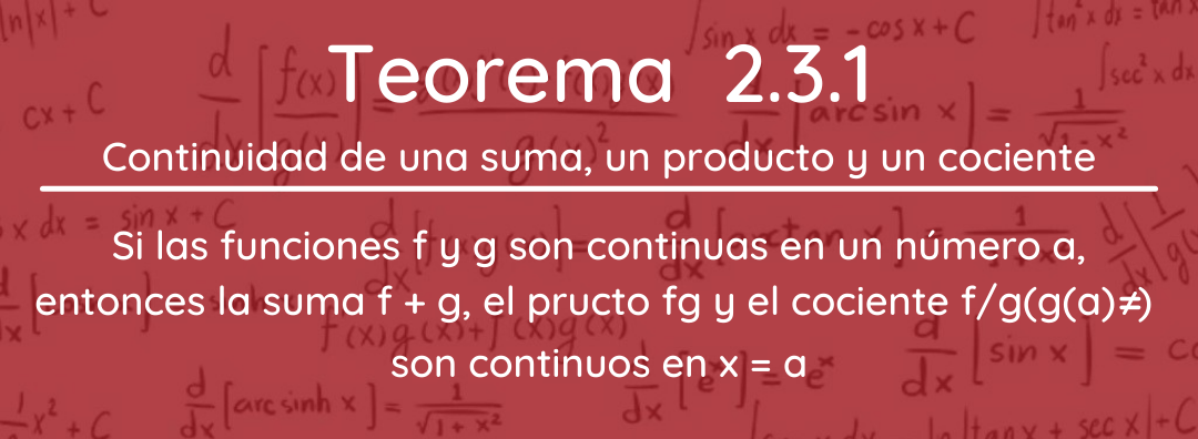 Teorema 2.3.1