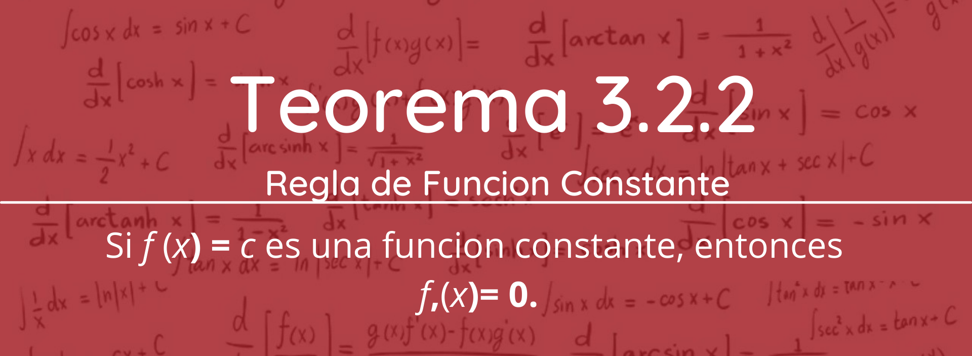 Teorema 3.2.2 