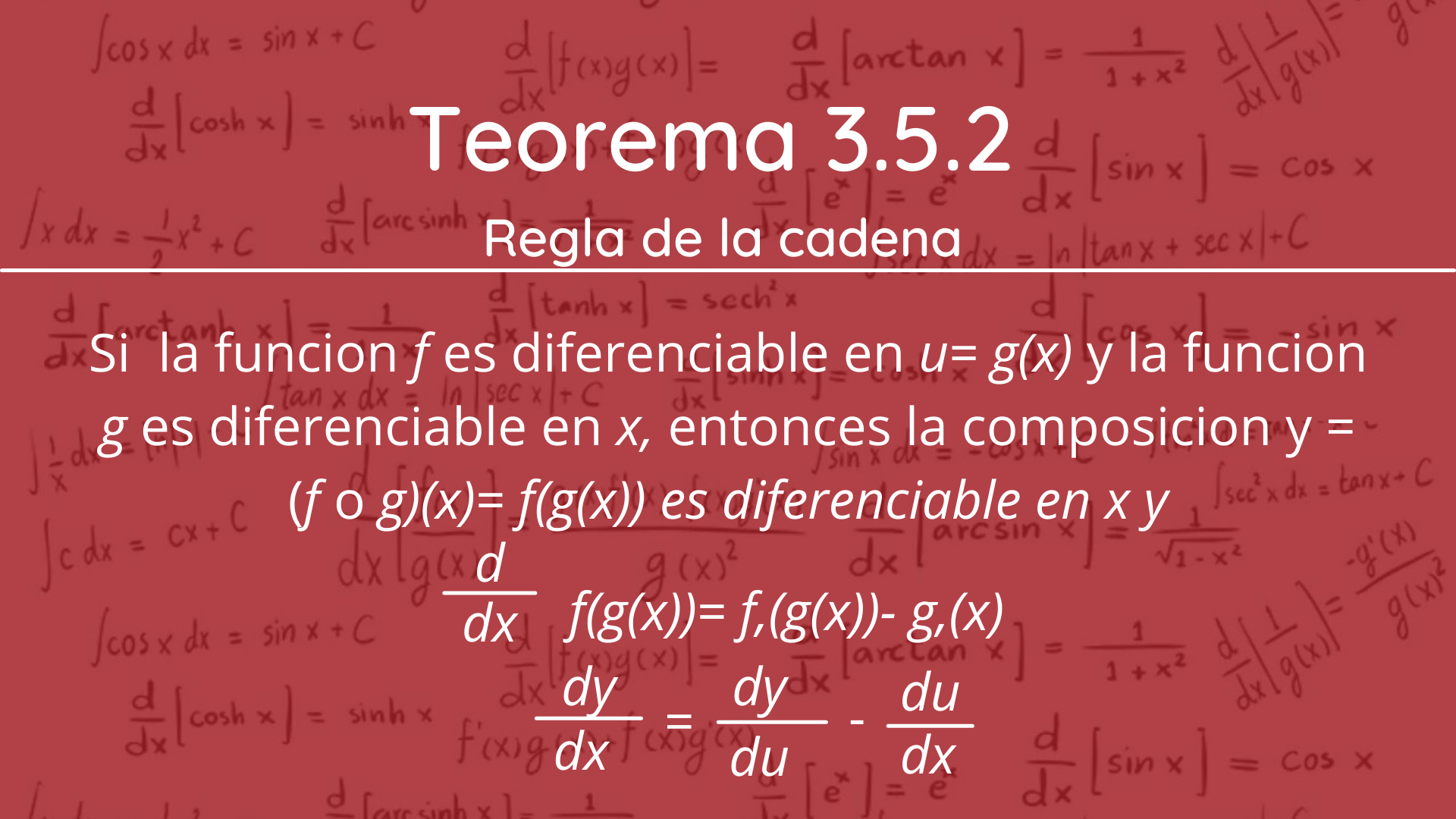 Teorema 3.5.2